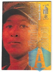 2021 SKYBOX METAL UNIVERSE CHAMPIONS NAOMI OSAKA INTIMIDATION NATION #IN-7